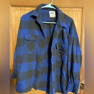 Women’s oversized flannel